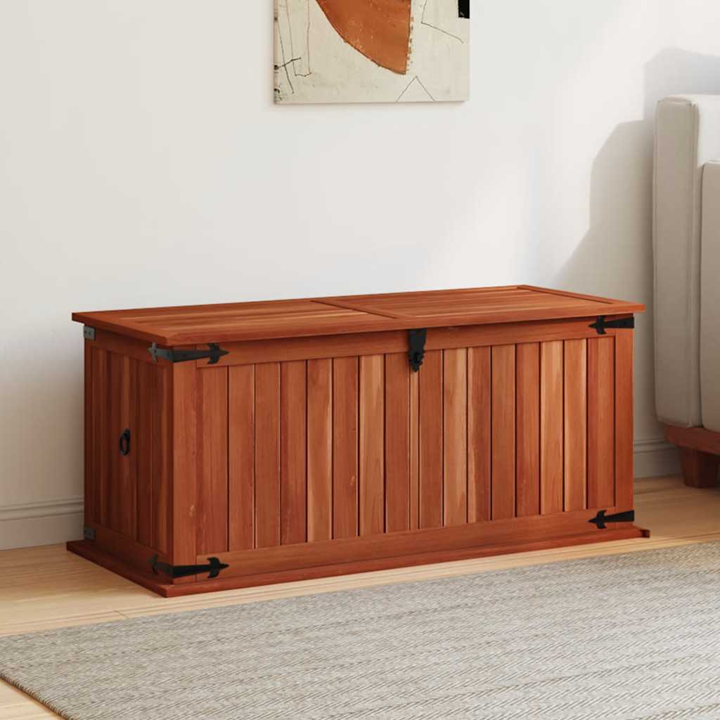 Storage Chest Brown Solid Acacia wood, MDF