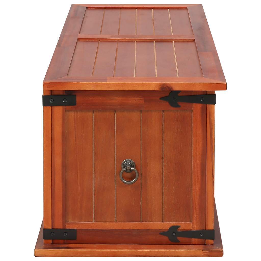Storage Chest Brown Solid Acacia wood, MDF