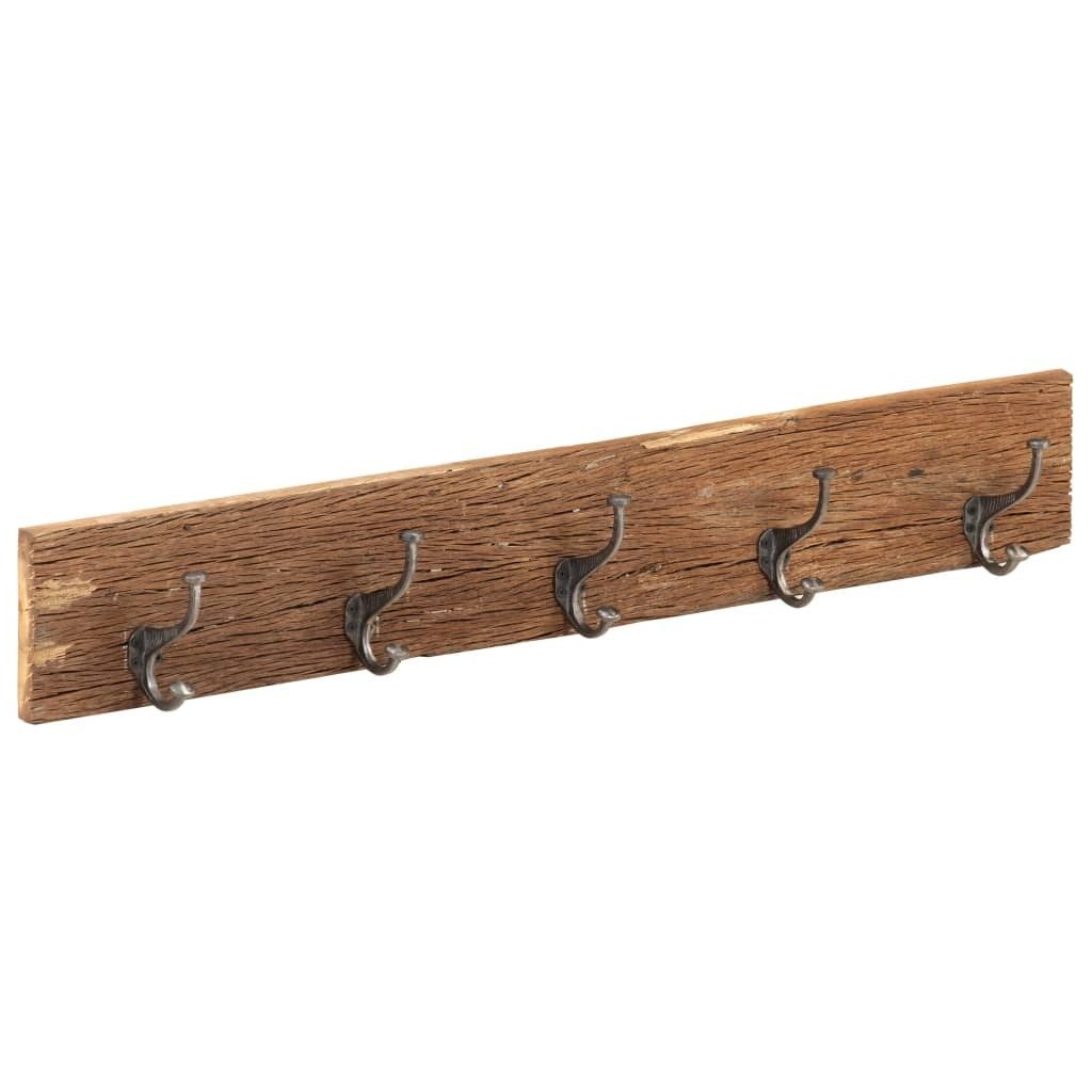 Hall Hanger Natural Wood Solid Reclaimed Wood Medium