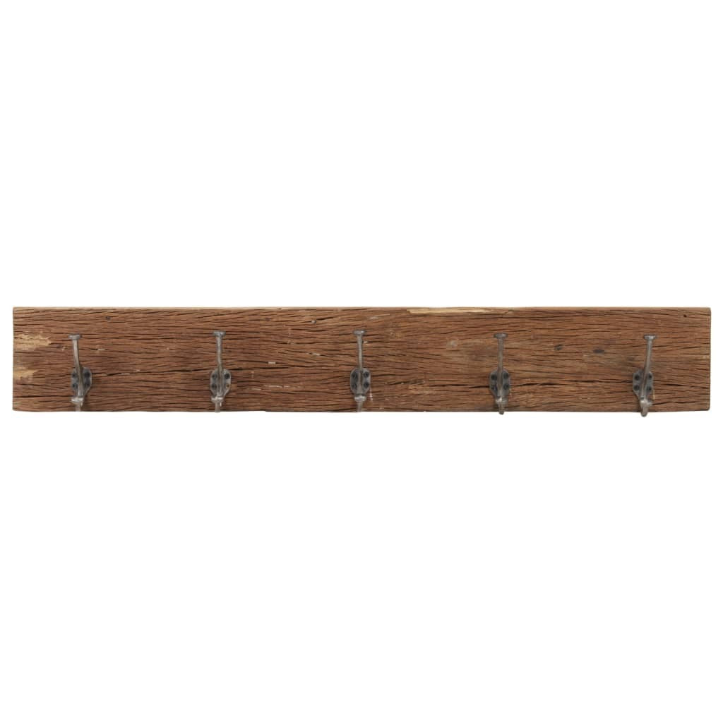 Hall Hanger Natural Wood Solid Reclaimed Wood Medium