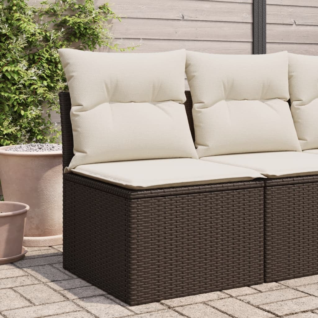 Garden Sofa Brown