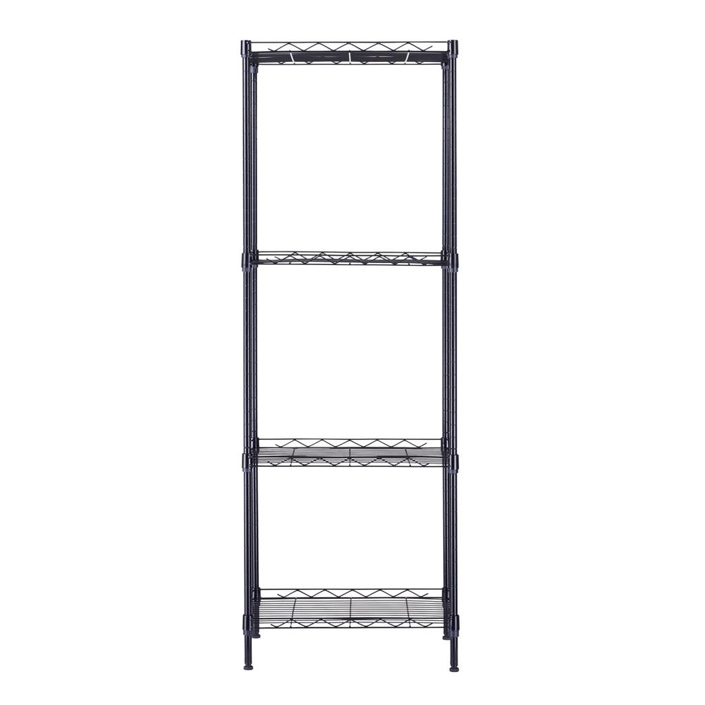 4 - Tier Wire Shelving Unit Metal Storage Rack - LAWendy