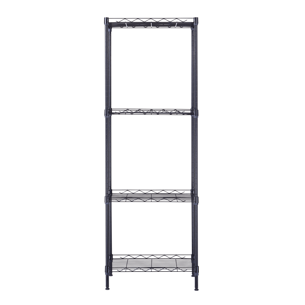 4 - Tier Wire Shelving Unit Metal Storage Rack - LAWendy