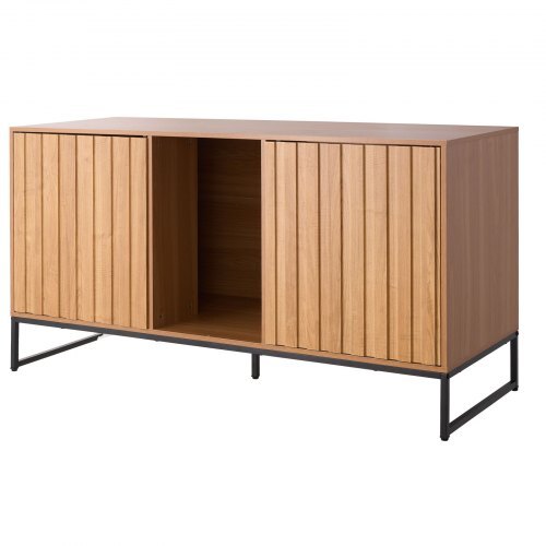 Cat Litter Box Enclosure Furniture, 47.2 in Hidden Litter Box Cabinet