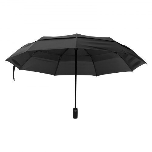 Travel Umbrella, 42 in Portable Compact Umbrellas, Automatic Open-Close (Black)
