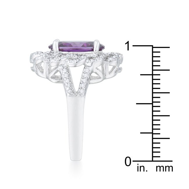 Amethyst Oval Classic Ring - LAWendy