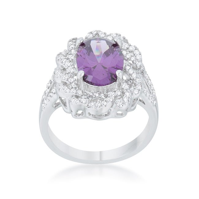 Amethyst Oval Classic Ring - LAWendy