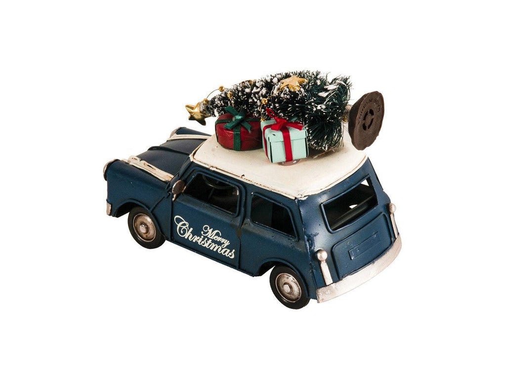 c19060s Mini Cooper Christmas Sculpture - LAWendy