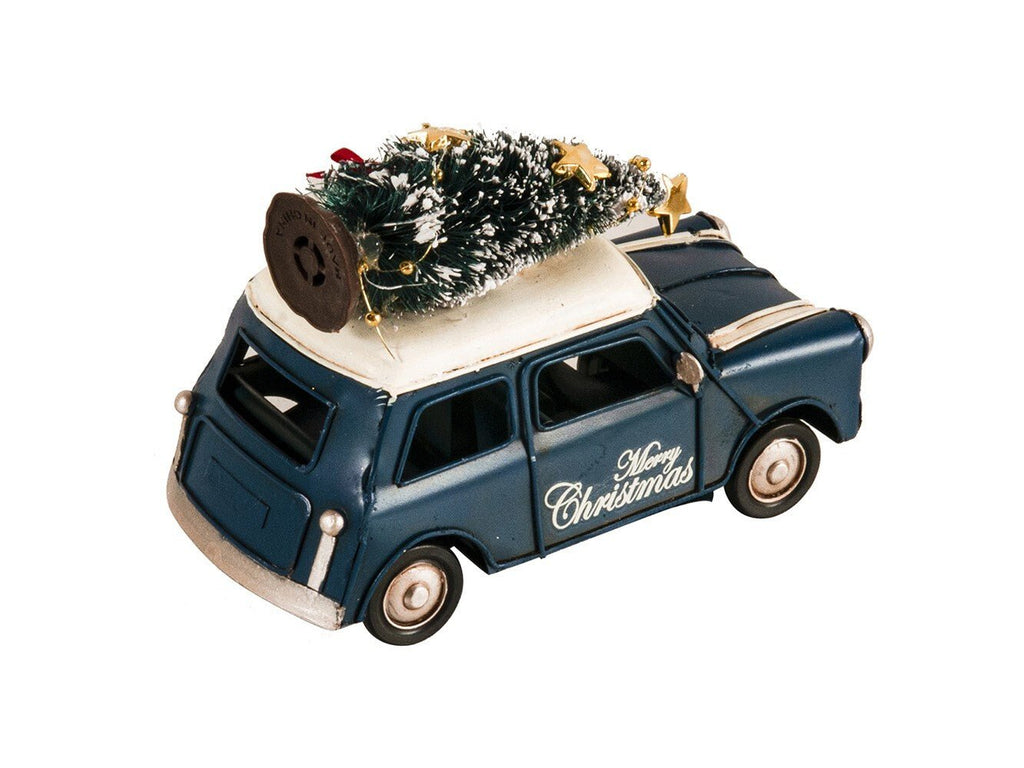 c19060s Mini Cooper Christmas Sculpture - LAWendy