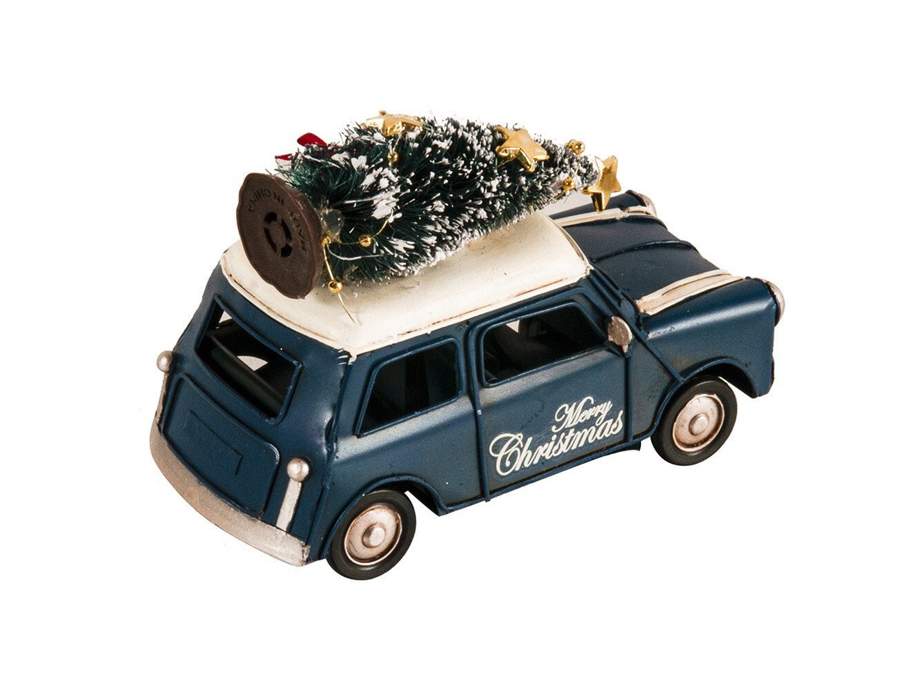 c19060s Mini Cooper Christmas Sculpture - LAWendy