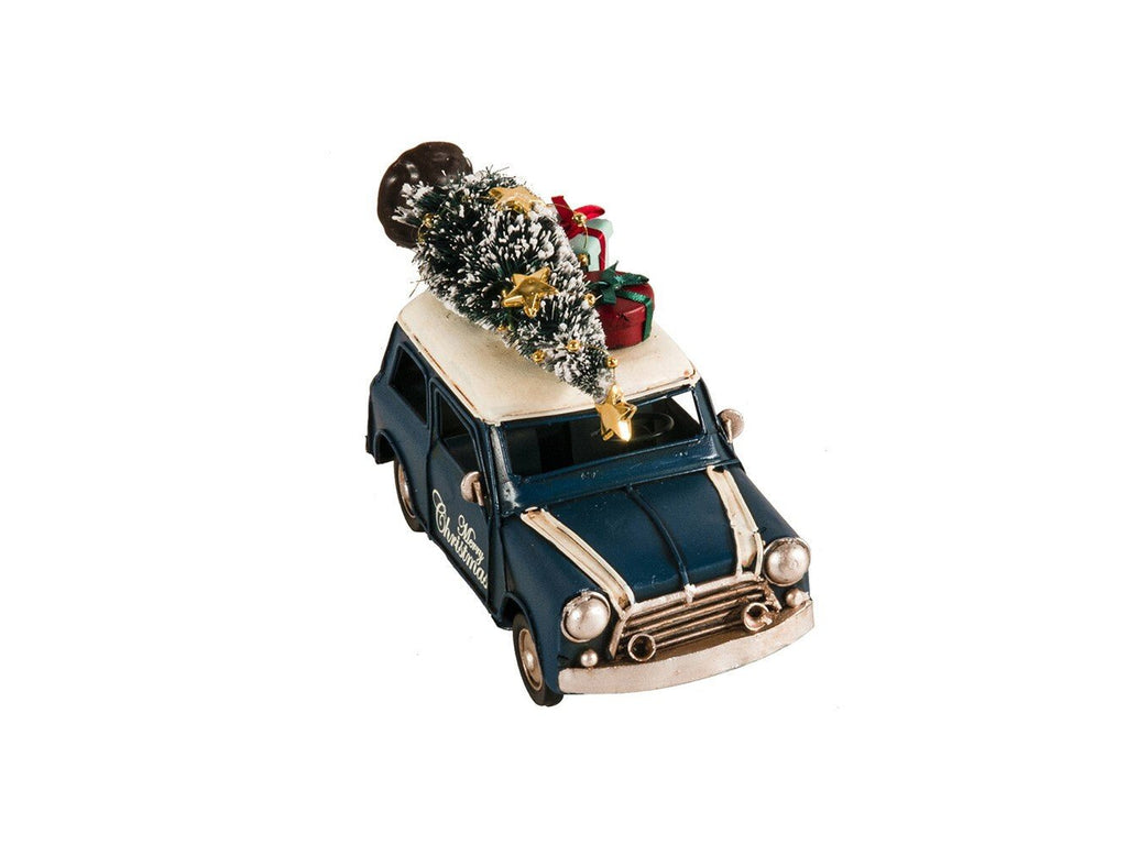 c19060s Mini Cooper Christmas Sculpture - LAWendy