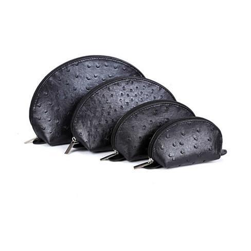 COSMO Cosmetic Faux Ostrich Cases In Set of 4 - LAWendy