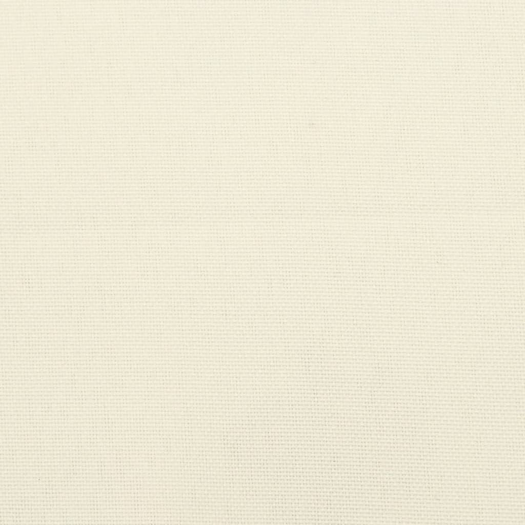 Garden Bench Cushion Cream White Oxford fabric (100% polyester) - LAWendy