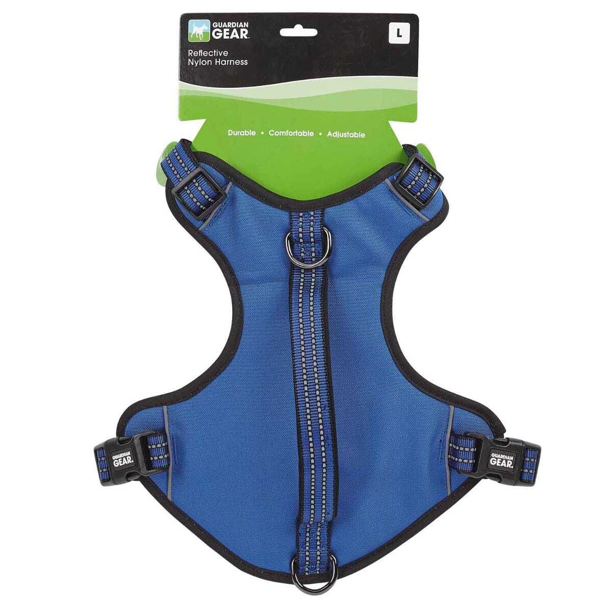 Guardian Gear Reflective Nylon Harnesses 18 - 30 in Royal Blue - LAWendy