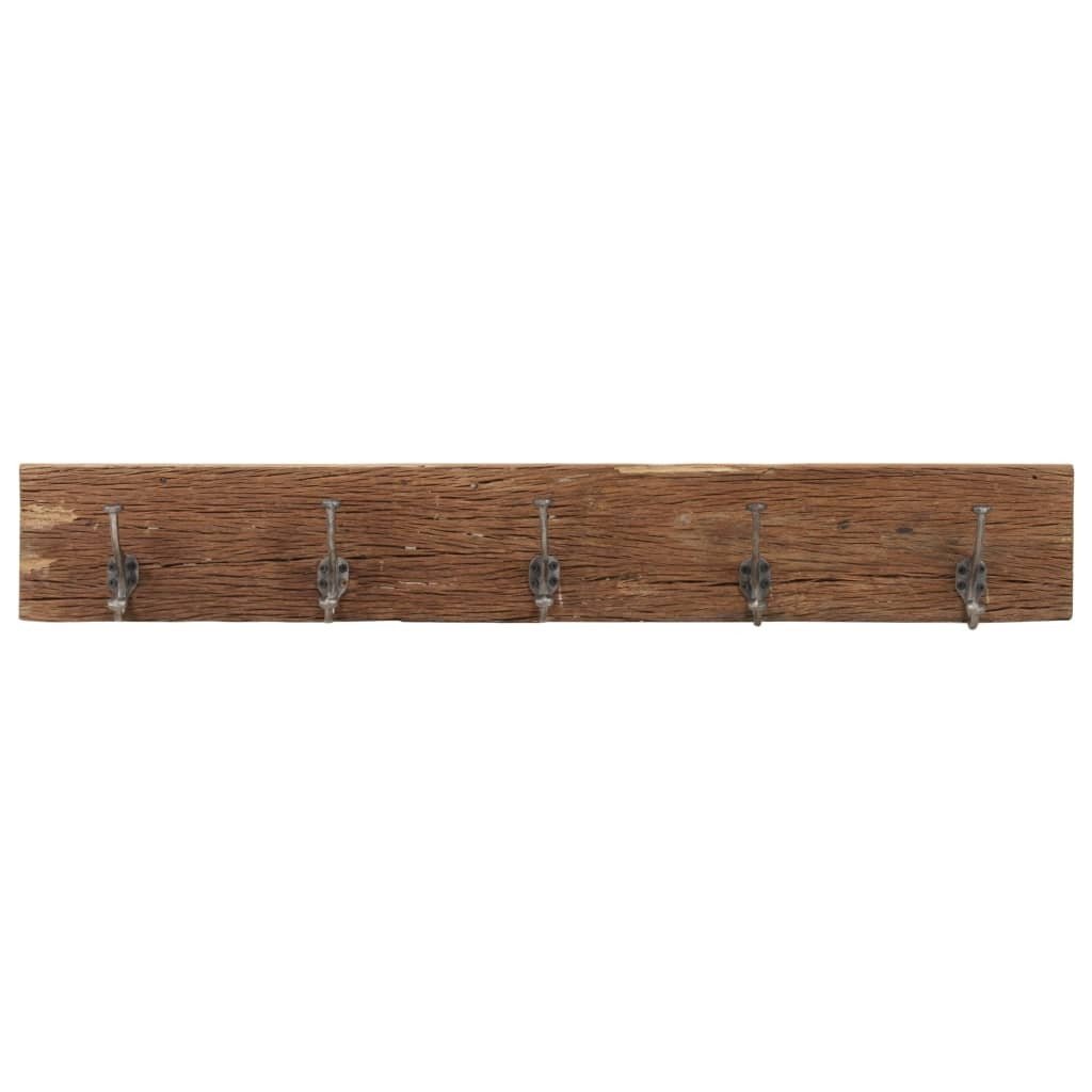 Hall Hanger Natural Wood Solid Reclaimed Wood Medium - LAWendy