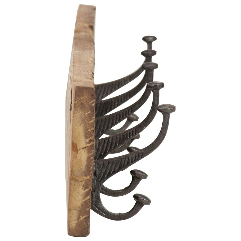 Hall Hanger Natural Wood Solid Reclaimed Wood Medium - LAWendy