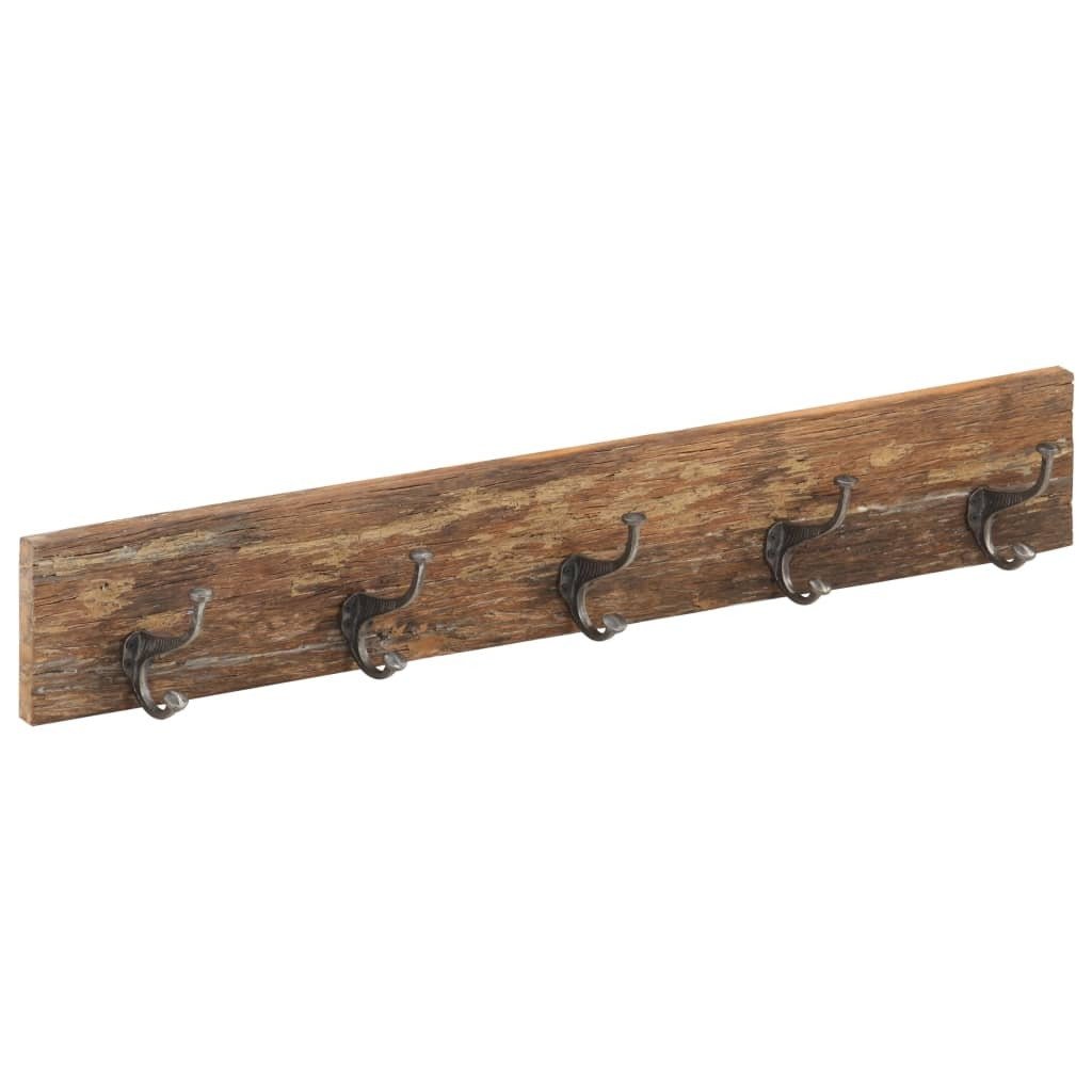 Hall Hanger Natural Wood Solid Reclaimed Wood Medium - LAWendy