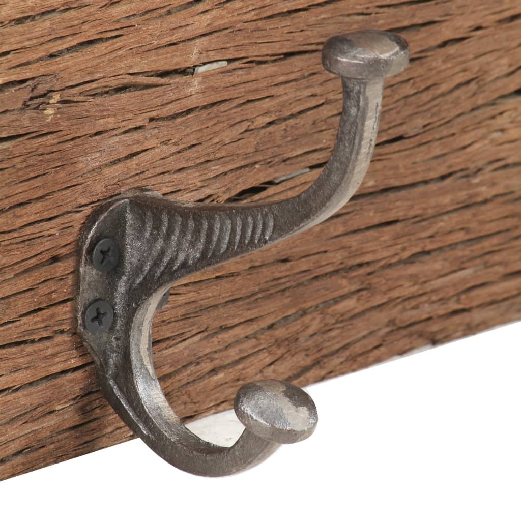 Hall Hanger Natural Wood Solid Reclaimed Wood Medium - LAWendy