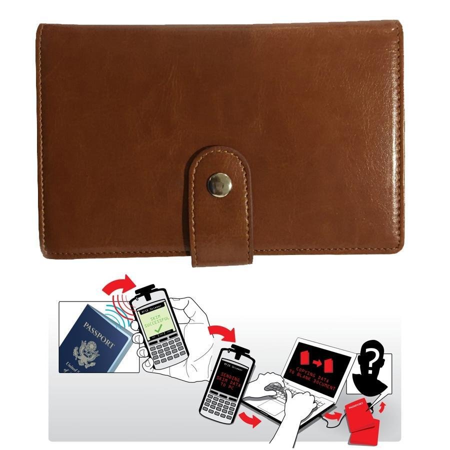 Passport Wallet with RFID Safe Lock - LAWendy