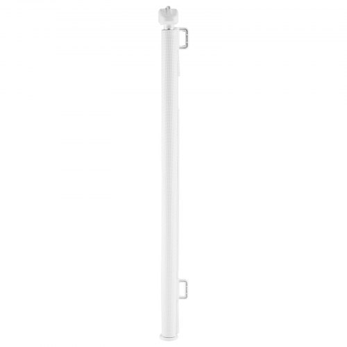 Retractable Baby Gate, Extends to 57 inch Wide, 38.5 inch Tall, with Security Lock, Easy to Use, Walk Through Without Tripping, Mesh Dog Gate for Stairs, Hallways, Indoor/Outdoor, White - LAWendy