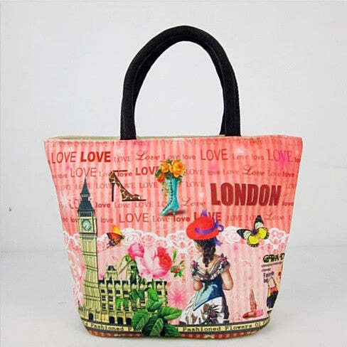 Souvenirs Hand Bags In Canvas From Journey Collection - LAWendy
