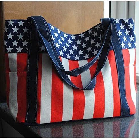 Star Spangled Canvas Bag - LAWendy