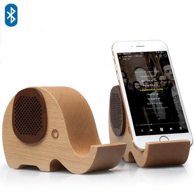 WOODSY GOODSY 2 IN 1 Bluetooth Speaker And Cell Phone Stand - LAWendy